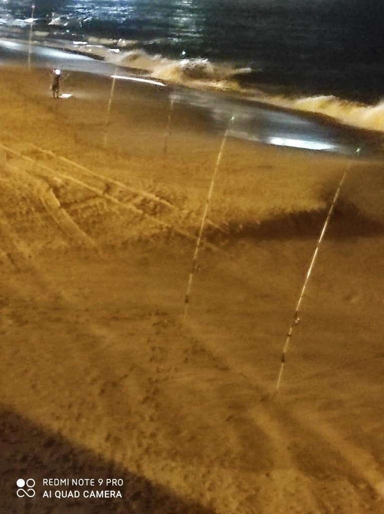 hoberena's tweet photo. @AEMET_PaisVasco El anochecer de estos días con temperaturas benignas y mareas vivas animan a la pesca desde la playa de ondarreta. Fuera de la bahía , cerca de la isla numerosos pesqueros iluminan la noche con sus luces de cerco https://t.co/QpwoX78BjM