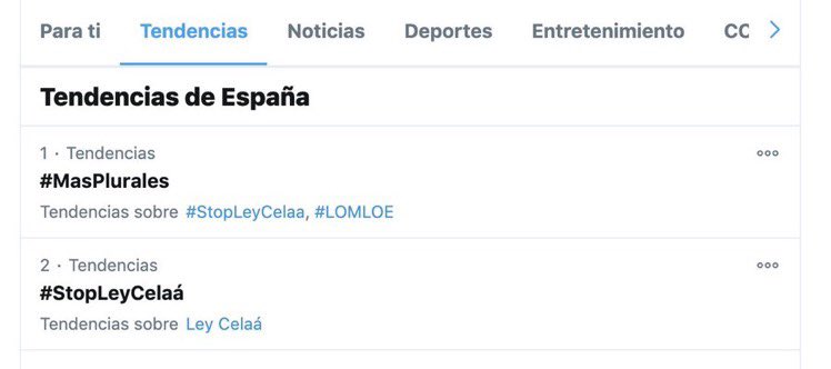 📢Somos tendencia, y también somos muchos y no nos quedaremos en silencio. Queremos un sistema educativo que respete la libertad de enseñanza y la pluralidad. #StopLeyCelaa #MasPlurales🧡