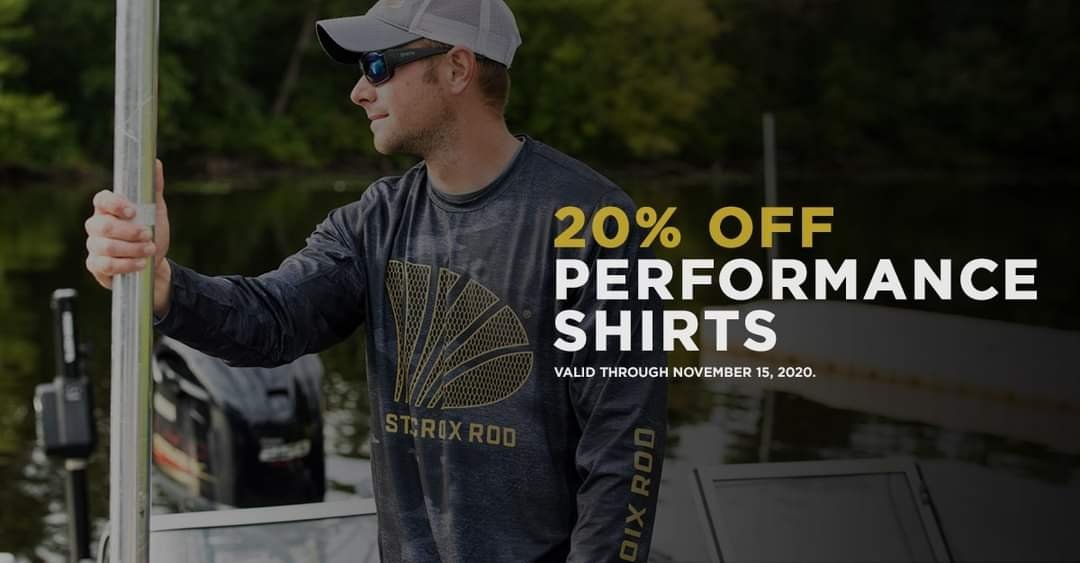 MaceOnIce's tweet photo. https://t.co/9gw0PxKsG5 

20% off performance shirts through to Opening Day, that's November 15th living outside of Michigan 😜 #StCroixRods #BestRodsOnEarth #stcroixrods #bestrodsonearth https://t.co/KG7Bz7olq8