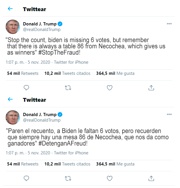 OlarteIgnacio's tweet photo. el "STOP THE COUNT" Me hizo recordar a ADOLFO R. SAÁ... jajaja!😜 https://t.co/nDKWbFHzQC