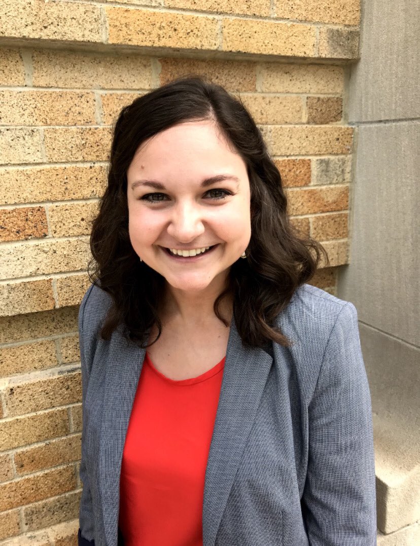 BGSUTours's tweet photo. It’s #ThrowbackThursday !
 
Today we shine a light on Katie Webb! Although she was not involved in the TG program, Katie was actively involved during her time at BG as an Orientation Leader and Frieda Falcon! Today, she serves as an Admissions Counselor here! https://t.co/hUSAiRqi1V