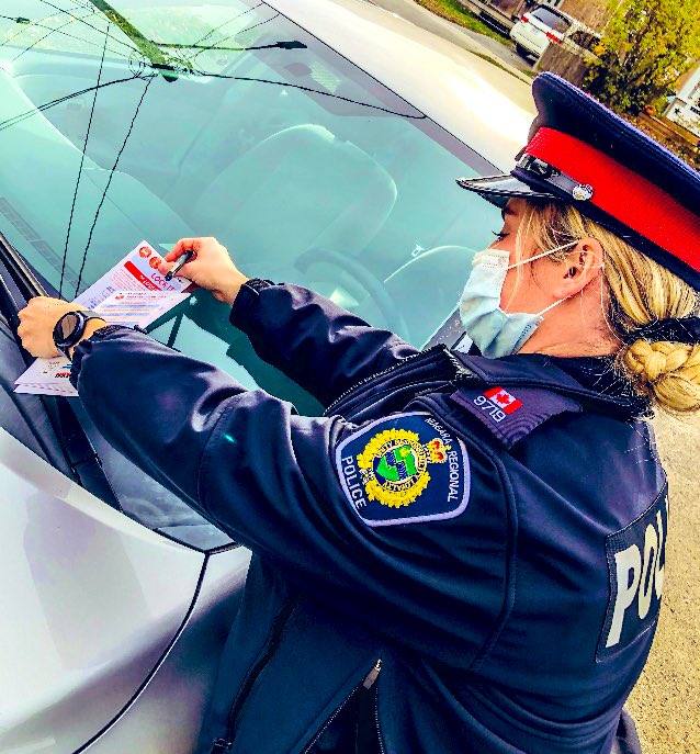 nrps3district's tweet photo. Officers @Nrps3D  attended various neighbourhoods throughout @Welland and @TownOfPelham today, offering protection tips to residents, reminding everyone to lock their vehicles and secure their valuables #LockItOrLoseIt #CPWeek2020 https://t.co/IqynYY7Af2