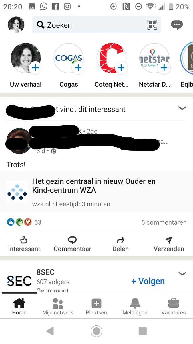 Hey #linkedin, waar is het blauw gebleven? ☺️ Dat ziet er anders uit! Even wennen hoor... 😜 @LinkedInBenelux