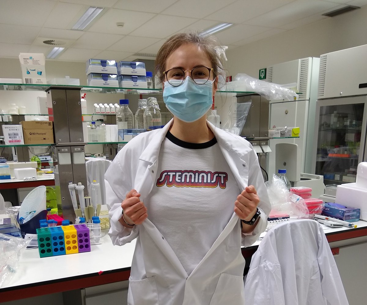 Weckhuysen_team's tweet photo. Meet @DirkxNina, a @FWOVlaanderen phd student and #steminist. Nina's research is focussed on unraveling the underlying mechanisms of KCNQ2-Encephalopathy using iPSC-derived neuronal cultures. @Kcnq2Cure @CMN_VIB https://t.co/0X48crLXJn