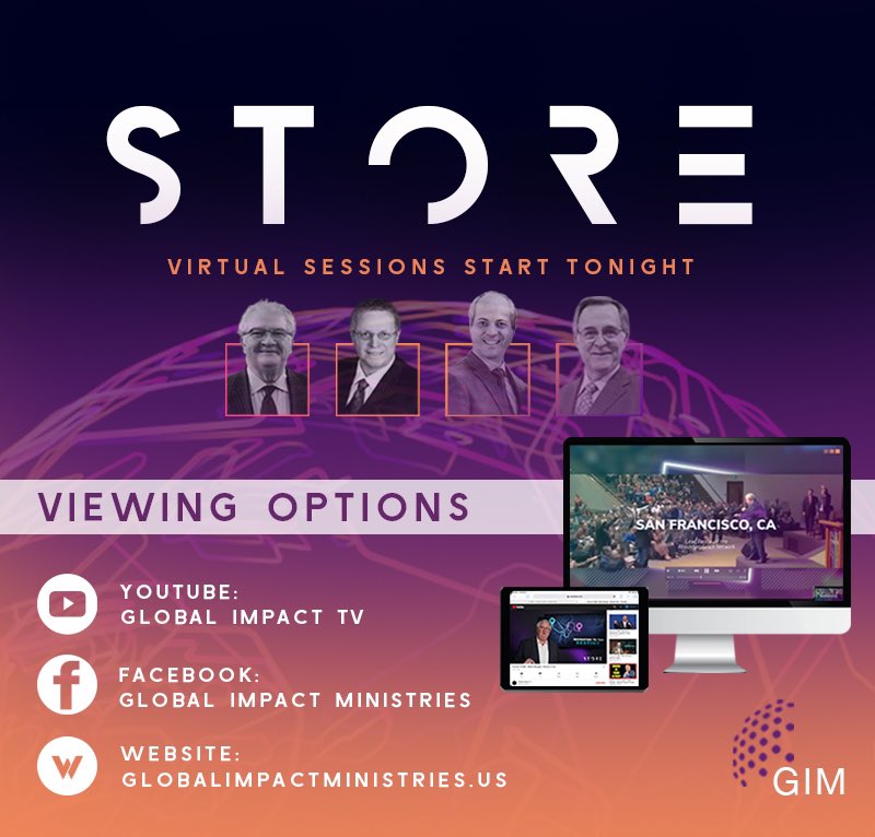 GIM_Official's tweet photo. Virtual STORE begins in a few hours! Below are a list of viewing options and we hope to see you tonight at 6pm PST! #STORE https://t.co/KaGPYnp85a
