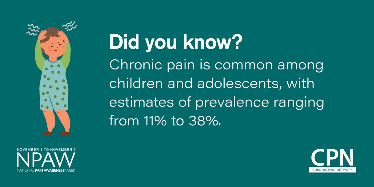 cpn_rdc's tweet photo. Check out the work of @MelanieNoel, @toupinak, @MargotALatimer, @KBaerg and @DrJenStinson, as well as @KidsInPain and @ACHHInitiative to learn what they're doing to help. #NPAW2020 #LivingWithPain https://t.co/PW0XFD9lTX