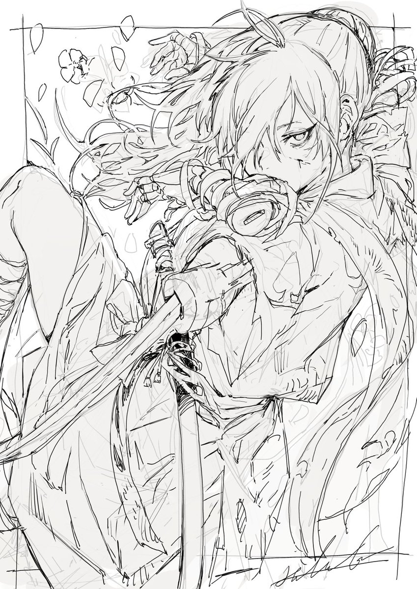 線画 
