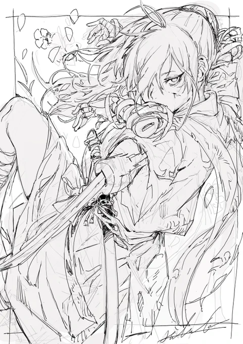 線画 