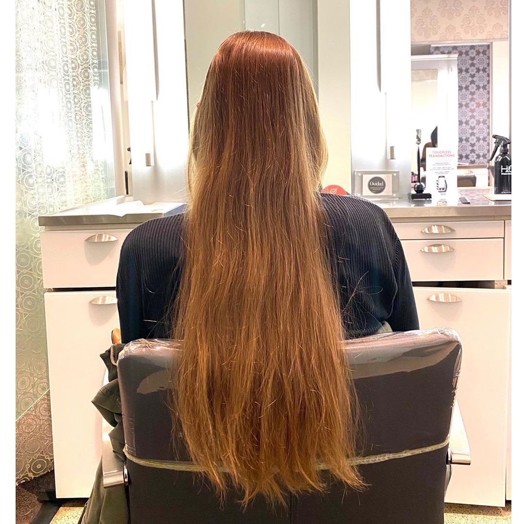 Another amazing transformation and donation for the books 👍 cut by Jennifer and color by Susan - Southcenter