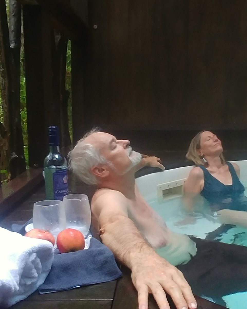 We are pleased to offer our therapeutic Salt Mineral Hot Tubs for the Fall season! You will receive the ultimate experience in deep relaxation and self-care.  Book now! shojiretreats.com/reservations/