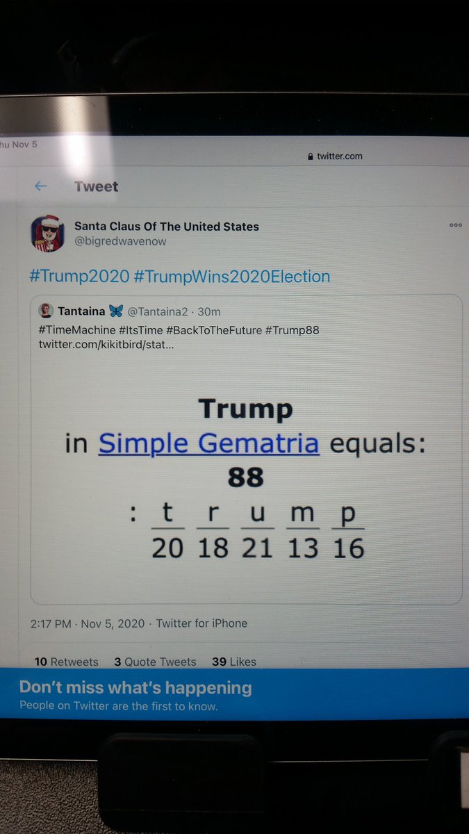 Alec_M_Currier's tweet photo. Hey @TaylorMcNeal6, I guess it was a #TripletTweet with @bigredwavenow about #TimeTravel! What are the odds?! #Q #TaylorQToo #SCOTUS https://t.co/qyvJSgolr2