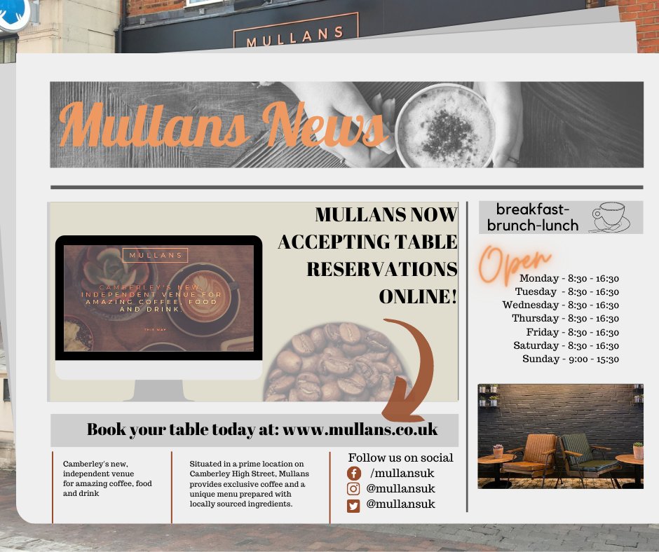 mullansuk's tweet photo. ❗️We're now accepting table reservations online! 
Reserve your space here: ➡️➡️ https://t.co/NEgP1cwQeV https://t.co/CeHzEqIhFy