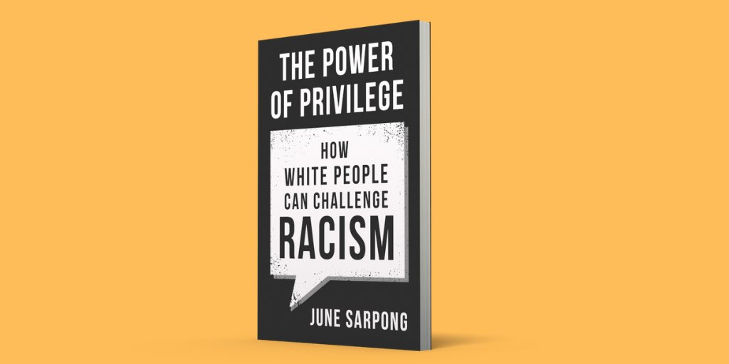 Harper360's tweet photo. In #ThePowerOfPrivilege (available now!), @junesarpong empowers those fortunate enough to benefit from #privilege to become effective allies, both by understanding the roots of their privilege and the systemic societal inequities that perpetuates it: https://t.co/f8hQWEkgRh https://t.co/PgdUwDVxb1