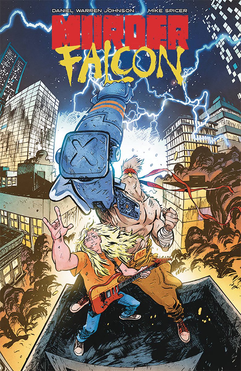 46. MURDER FALCONFrom  @danielwarrenart,  @SpicerColor,  @ruswooton,  @ariellebasich and  @SeanMackiewicz Daniel Warren Johnson is an all-time great in comics and this absolute masterpiece blends high octane action and heartbreak *perfectly*