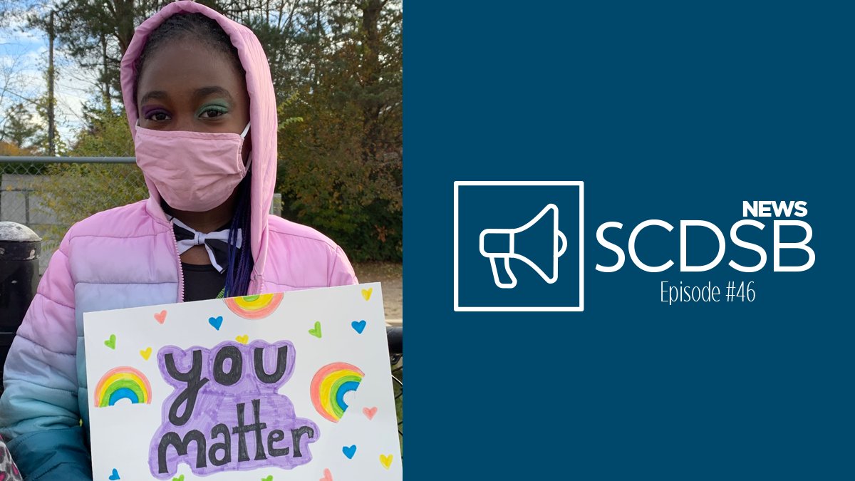 We are #SCDSBproud to see our schools supporting the #mentalhealth and #wellbeing of their students. In this episode, we highlight unique activities schools are doing to acknowledge the importance of mental &amp; physical health.💚🧘

📽️Watch today's episode:
bit.ly/3evXtte