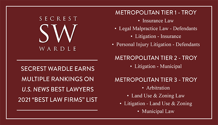 secrestwardle's tweet photo. #secrestwardle proudly ranks in Troy #Michigan Metropolitan Tiers 1, 2 & 3 on @usnews 2021 Best Law Firms List! For details about the rankings > https://t.co/gyHD9vwGTG #bestlawfirms #insurancedefense #civillitigation #generallitigation #personalinjurydefense #adr #landuse https://t.co/ahmc3gnZIM
