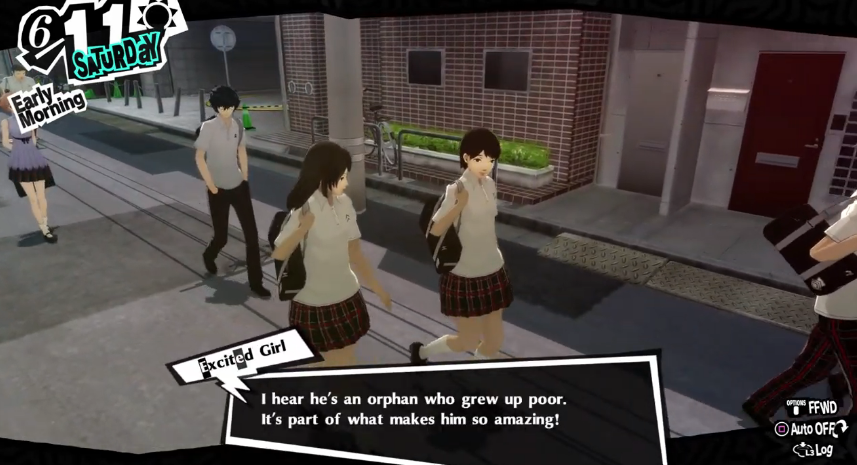 it surprises me more people don't talk about these lines? how bonkers it is that akechi's identity is SO NOT hidden that fans have found his past. the way she talks about it makes it sound like a profile on a fansite, so jiminluver8 googled goro akechi on a database and got this