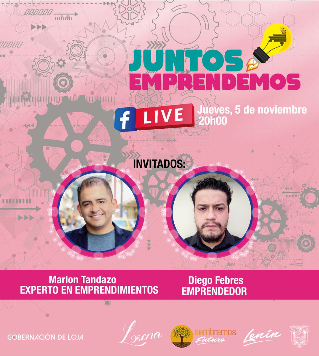 lorecostaj's tweet photo. Estamos de estreno 💁🏻‍♀️

👥Te esperamos hoy a las 20:00, en el primer programa de “Juntos Emprendemos” un espacio para las ideas.

🗣¡Tu conocimiento crece, tu emprendimiento también! 

👤 No te lo pierdas https://t.co/Pb59XgN6A9
