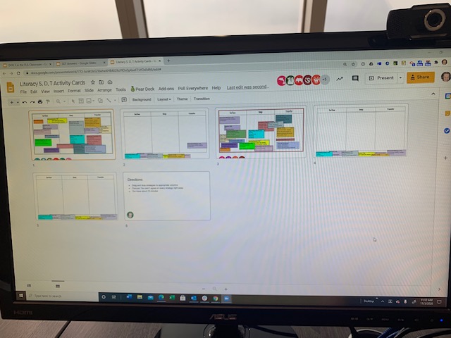 KeepINLearning's tweet photo. Love a great collaborative discussion around TOP literacy strategies that create #surfacedeeptransfer of learning!  @CarrieRosebrock  @NancyFrey #CIESCServes https://t.co/46bNETw4q6