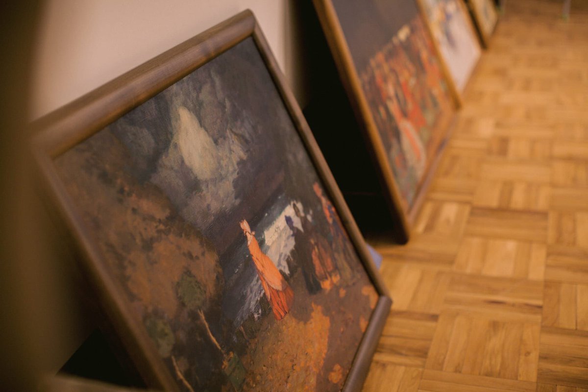 13 ноября в Голубом зале Музея откроется монографическая выставка «Вечная молодость сердца. Живопись и графика Петра #Нилуса из фондов Воронежского областного художественного музея им. И. Н. Крамского», приуроченная к 150-летию со дня рождения Ивана Алексеевича #Бунина.