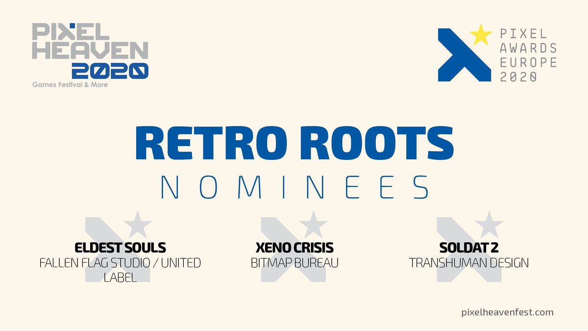 It's so cool that Soldat 2 is nominated for #PixelHeaven 2020 Awards Europe in two categories. 
The festival is online this year, so 'see' you there 😎
steamcommunity.com/games/474220/a…
#gamedev #indiedev #indiegames #indiegame #indiegamedev #pcgaming #games <a href="/Soldat2D/">Soldat2D</a> #soldat2 #multiplayer