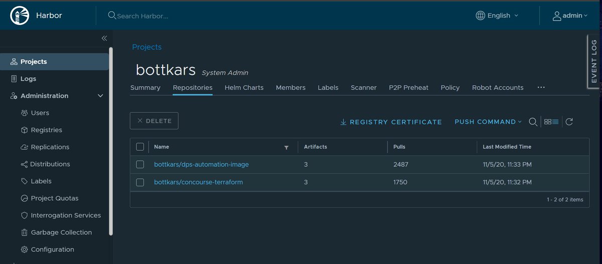 azurestack_guy's tweet photo. love it when #things just #work ... @concourseci controls all my pipelines in my homelab with now issues... moving from #dockerhub to @project_harbor comletely now makes thing even more smooth... #noratelimits https://t.co/srMoUIL1mT
