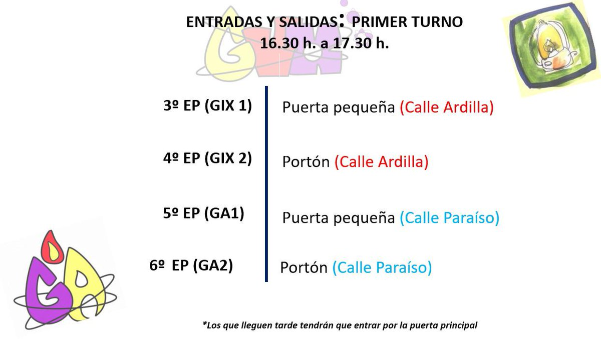 maristasevilla's tweet image. ¡Mañana empezamos las tardes de GVX: GIX, GA y Marcha dan el pistoletazo de salida!, con más ganas e ilusión que nunca. 
Os recordamos horarios y sitios de entrada. 
#MaristasDeChampagnat #GVX #pastoral
