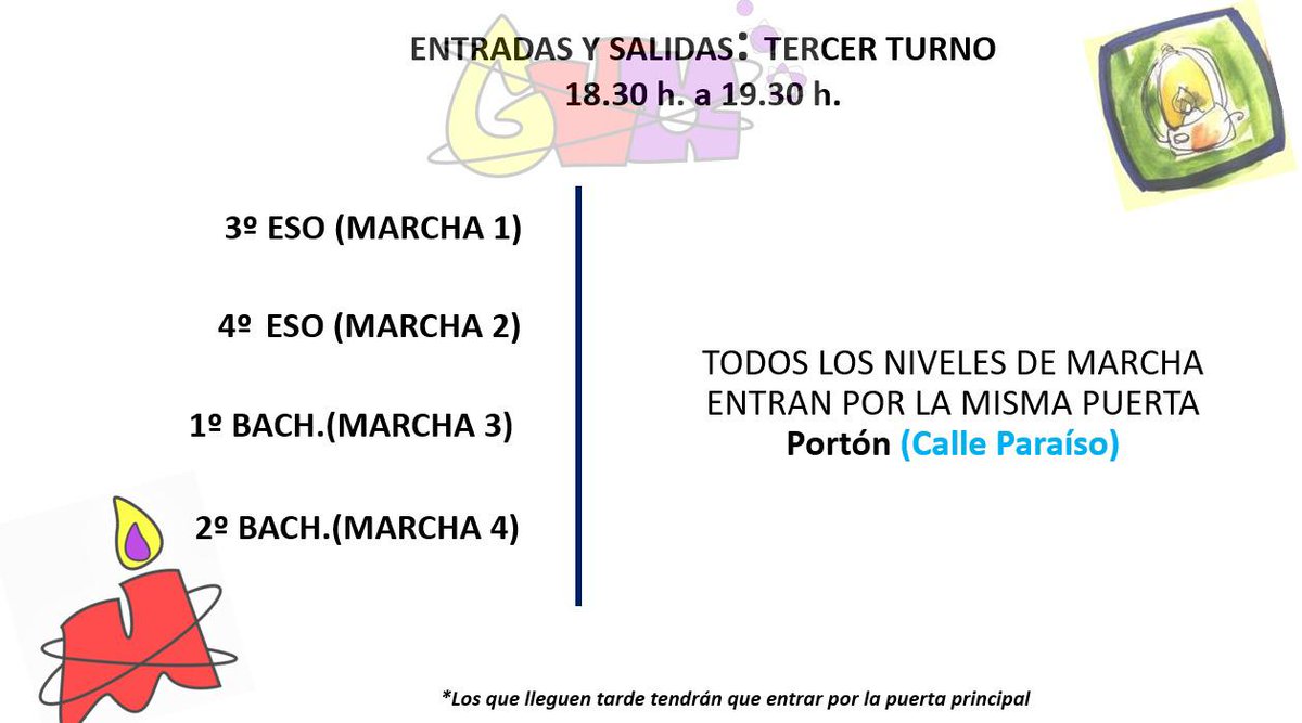 maristasevilla's tweet image. ¡Mañana empezamos las tardes de GVX: GIX, GA y Marcha dan el pistoletazo de salida!, con más ganas e ilusión que nunca. 
Os recordamos horarios y sitios de entrada. 
#MaristasDeChampagnat #GVX #pastoral