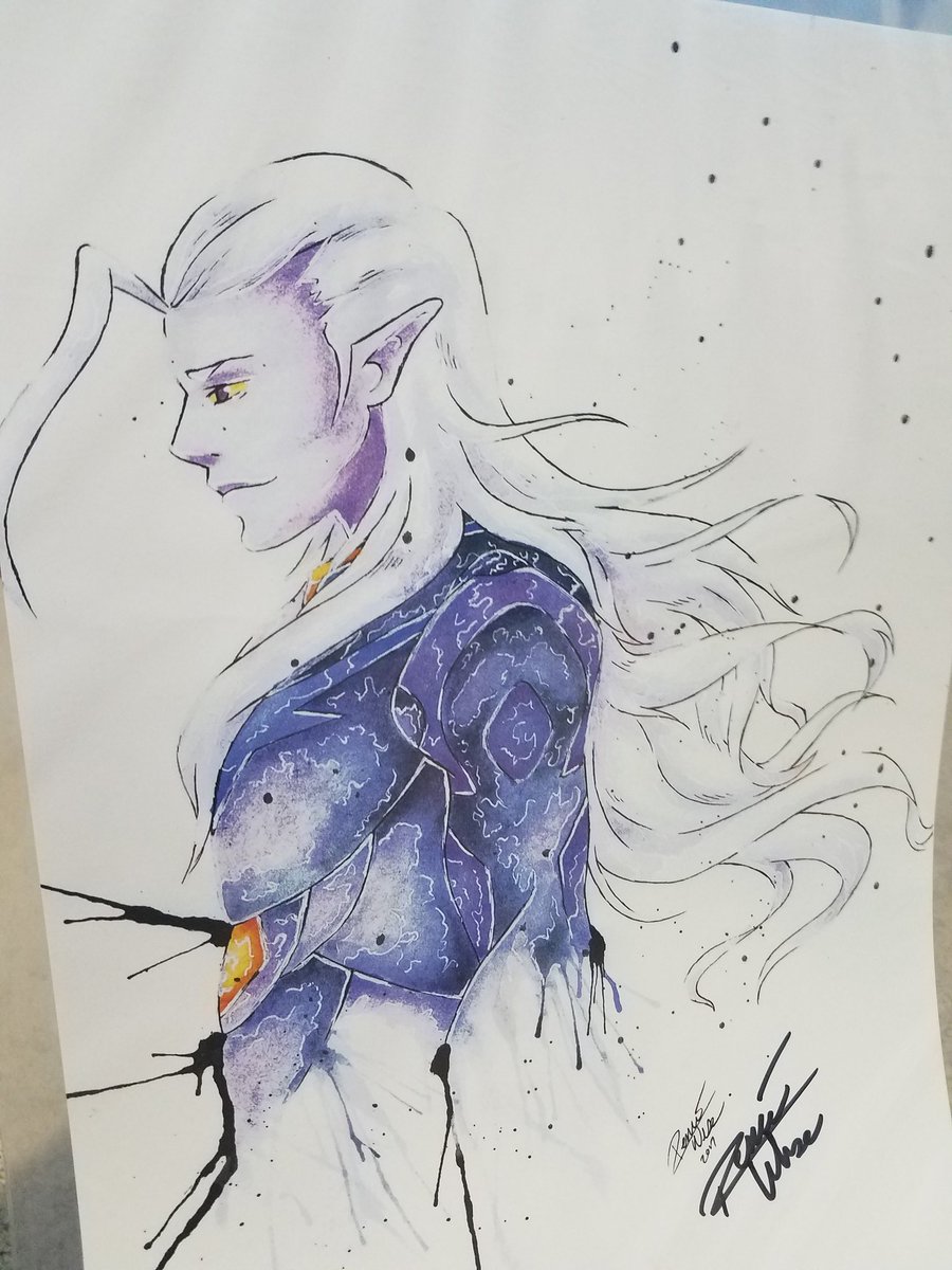 TheAlteanSavior's tweet photo. ((Just some art I purchased at a convention. https://t.co/eP0WaHunY6