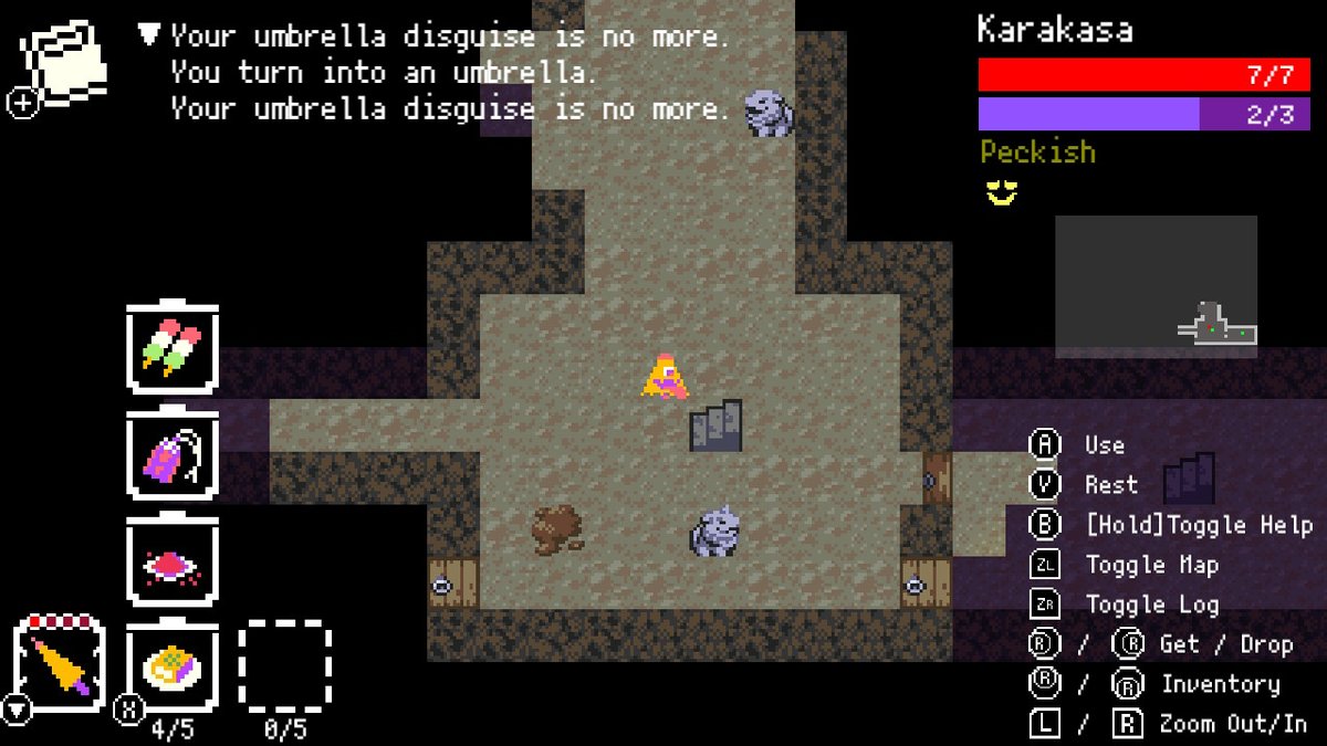 Screenshot of the game Yodanji on Nintendo Switch