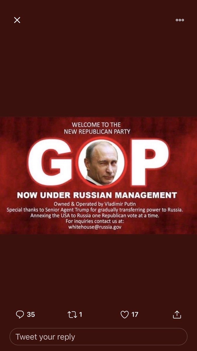 jerrymarvin12's tweet photo. @FoxNews Why is that. You don’t like democracy either. How did Putin get all of these people to push his agenda. Destroy democracy. That’s the goal. What is it that Ken Star wants to replace democracy. Who is paying him; because it all seems to come down to money before country. https://t.co/K4cb8KaaVq