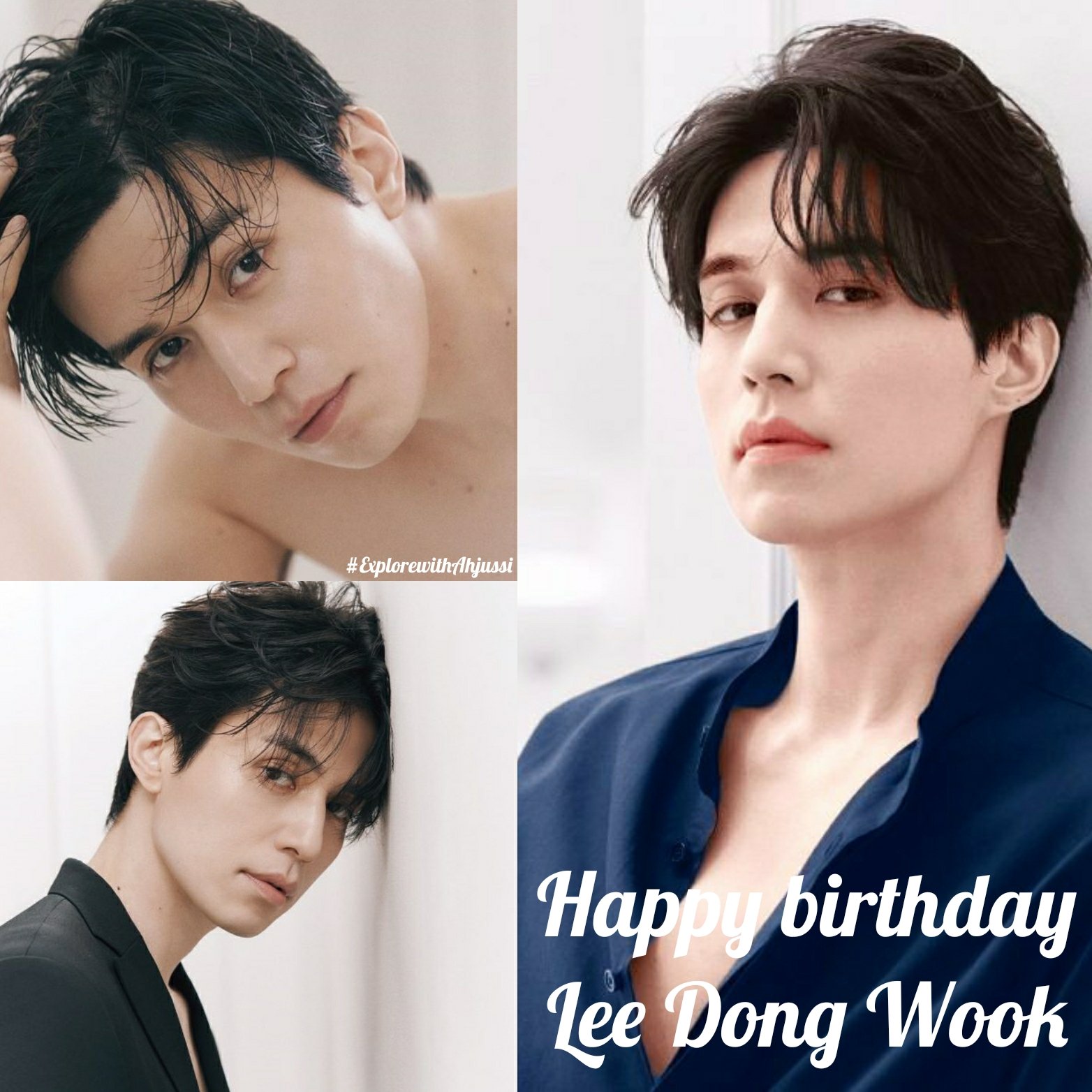 Happy birthday Lee Dong Wook  