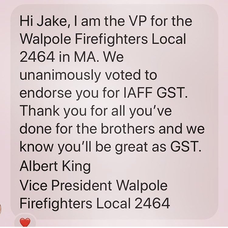 TimmyRoe107's tweet photo. Nice Job @Local2464 #JakeforGST https://t.co/TS89D92oHt