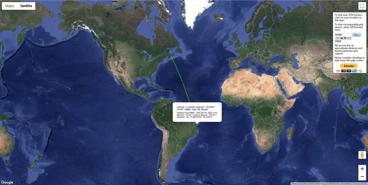 Thanks Dana Rushton (VE1VOX) for contacting RS-44 orbit #4024 at 17:15z - (6,797Km).