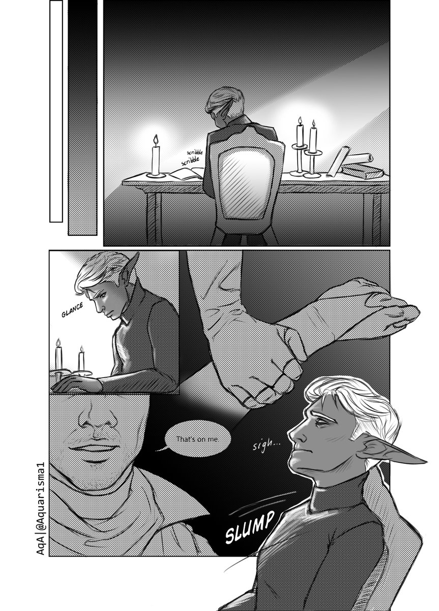In the aftermath of episode 79: A little comic about loneliness and being starved of affection.
#criticalrolefanart #essekthelyss 