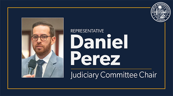 ChrisSprowls's tweet photo. .@Daniel_PerezFL is a dynamic leader who will enact policies to ensure a fair justice system where rights are protected and every Floridian can feel safe. Rep. Perez will be will be a strong and capable Judiciary Committee Chair. #YourHouse #FlaPol #Sayfie https://t.co/KNRmWWxVJc