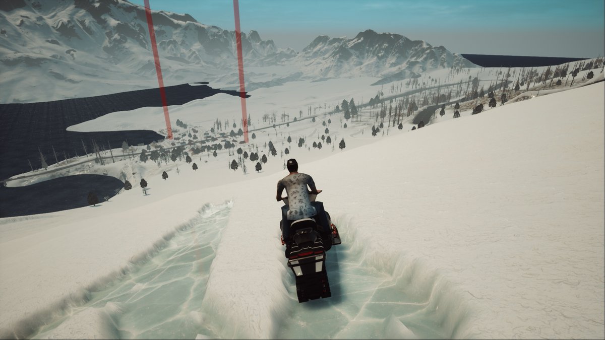 SanderVestjens's tweet photo. Some #screenshots from our snowmobile driving game which I'm developing together with @RealMrSky at Uni. I was responsible for the #leveldesign off the second town on the other side of the mountain. It's an absolute blast to drive around.
#UE4 #gamedev #openworld #Lofotenislands https://t.co/PKWYActYjG