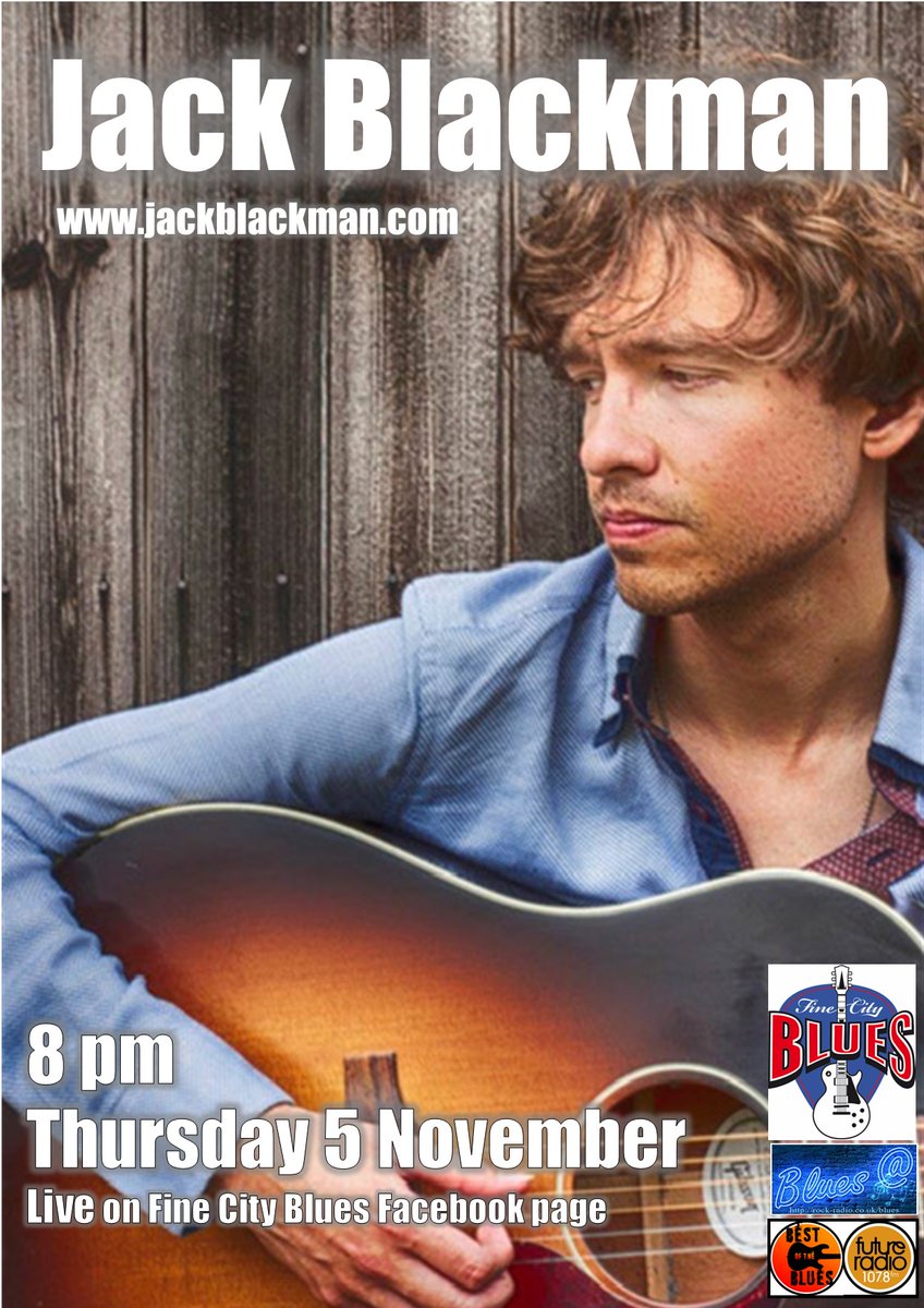 Starting at 8pm UK - join us now  for a Live stream of the excellent Jack Blackman