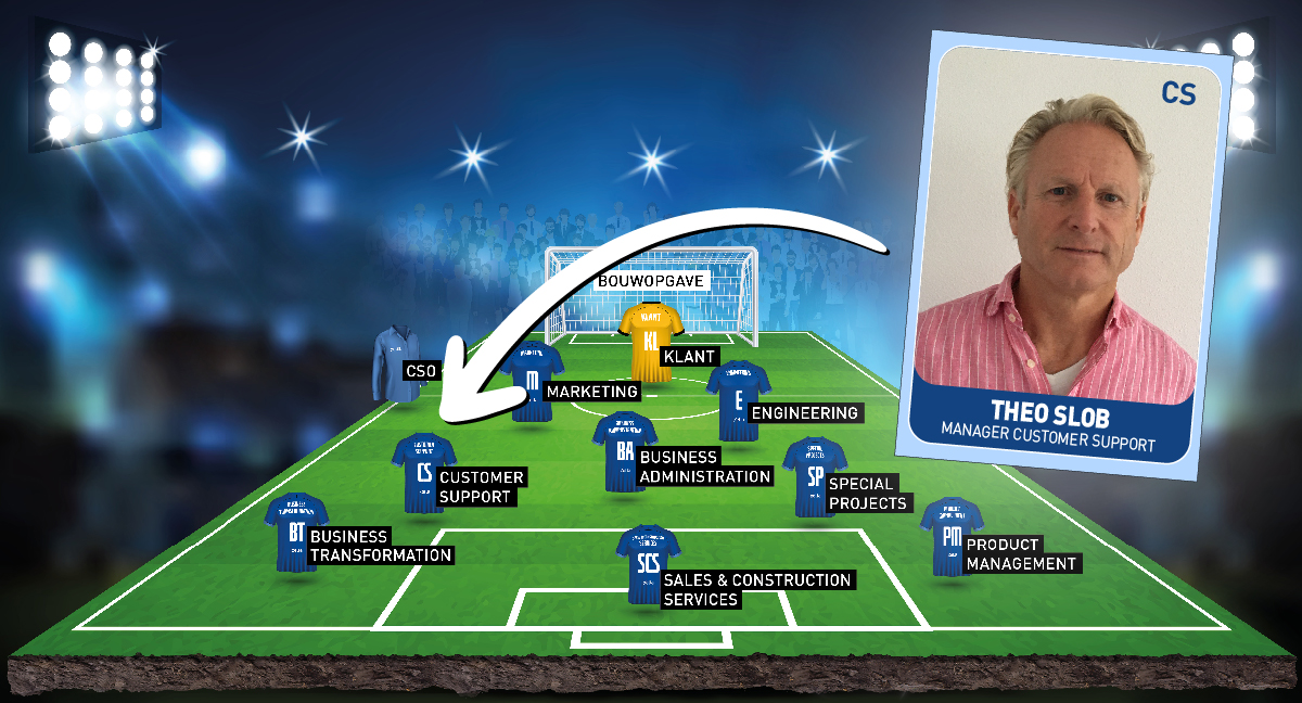 We stellen graag voor: Theo Slob, manager Customer Support: ''We zien het leveren van kwaliteit als onze grootste verantwoordelijkheid. Afspraak is afspraak!’ Lees meer over het team op ow.ly/GQJV50BQToe  #matrixorganisatie #teamwork #digitalisering #prefabricage #Xella