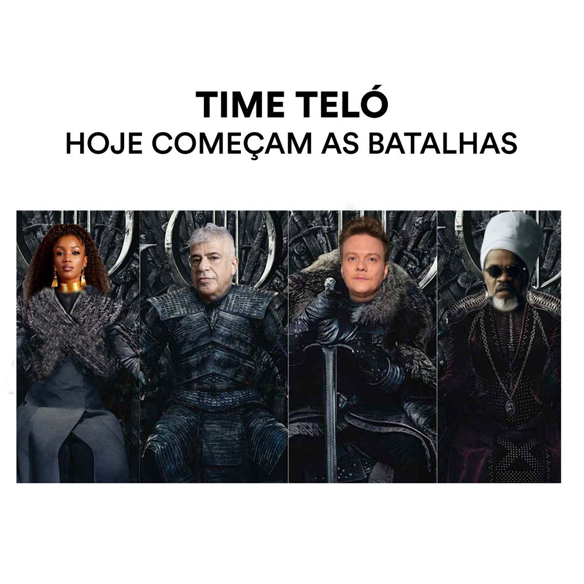 Hoje começam as batalhas do @thevoicebrasil e olha como nós estamos! 😂🤣