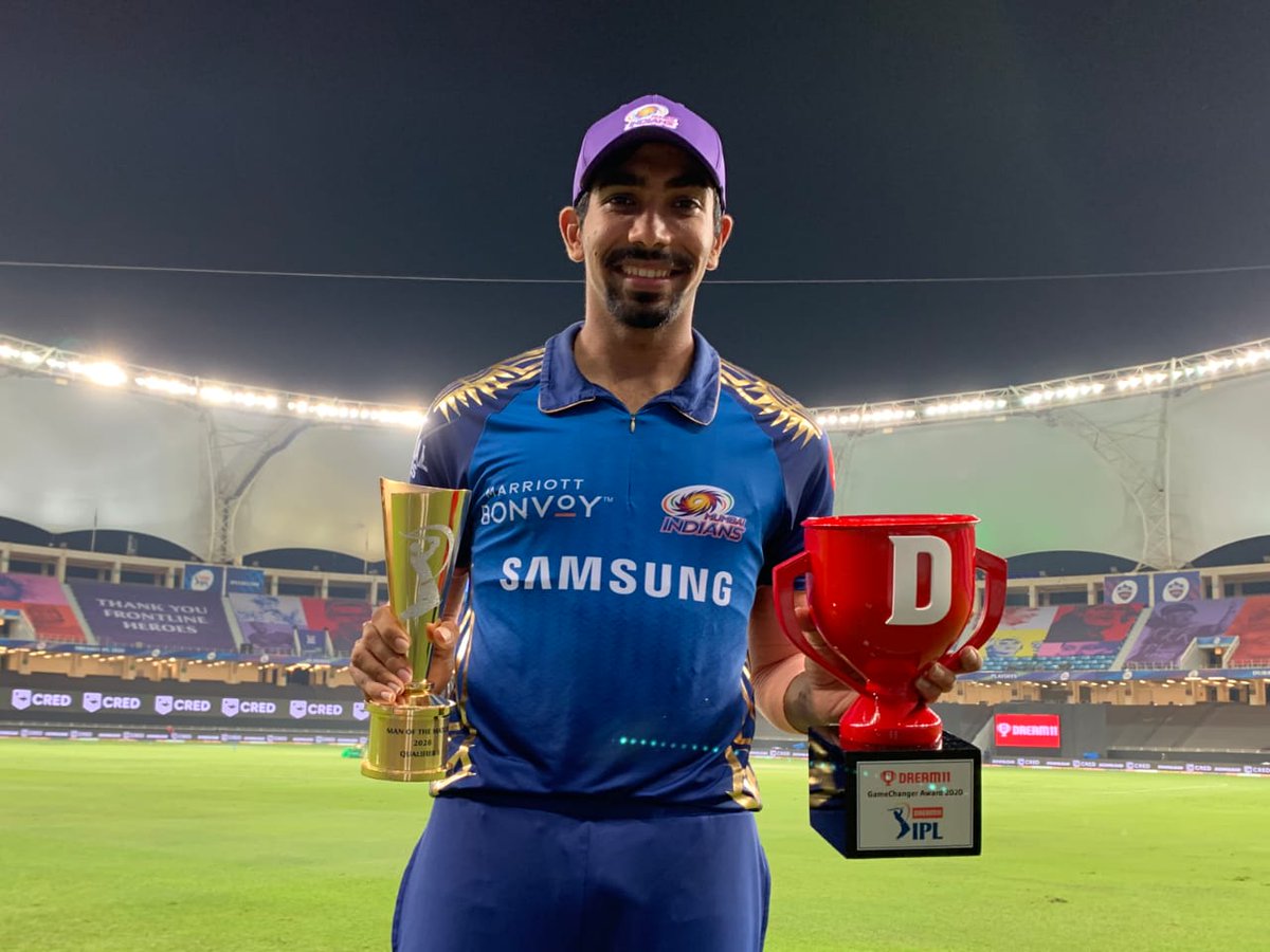 Jaspritbumrah93's tweet photo. Grateful &amp; ready for the final! https://t.co/VerrwlUXm0