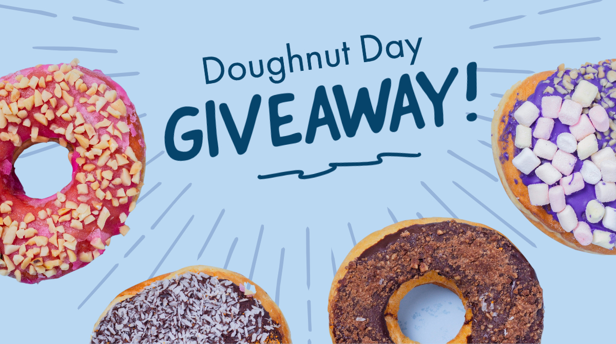 MyPoints's tweet image. 🎉#DoughtnutDay #GIVEAWAY!🎉

We LOVE doughnuts and we want to know what your favorite kind of doughnut is! Comment below AND retweet this post to enter!

We'll pick 2 winners to win a Krispy Kreme® OR Dunkin' Donuts® gift card tomorrow!

*Winners must be a MP member to enter.