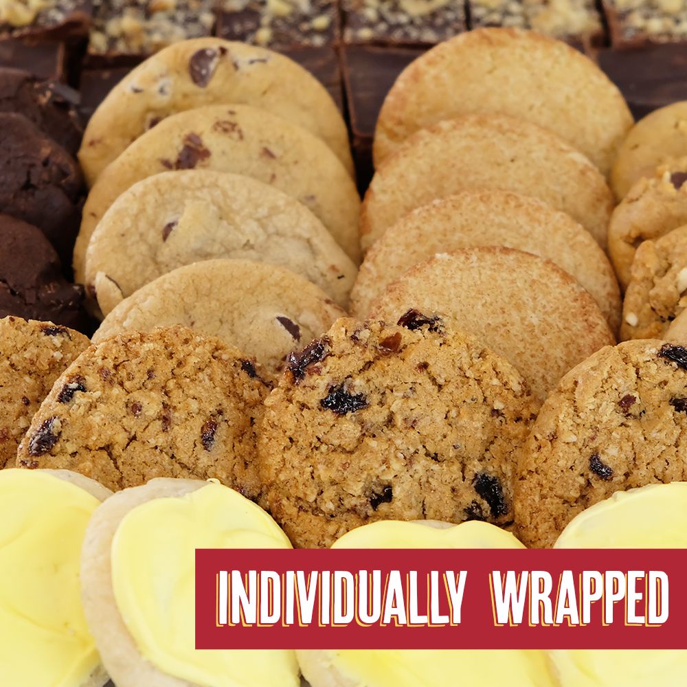All Sandwich Trays &amp; Goodie Trays come individually wrapped! #sandwiches #cookies #brownies #ingallinas #fresh #food #delicious