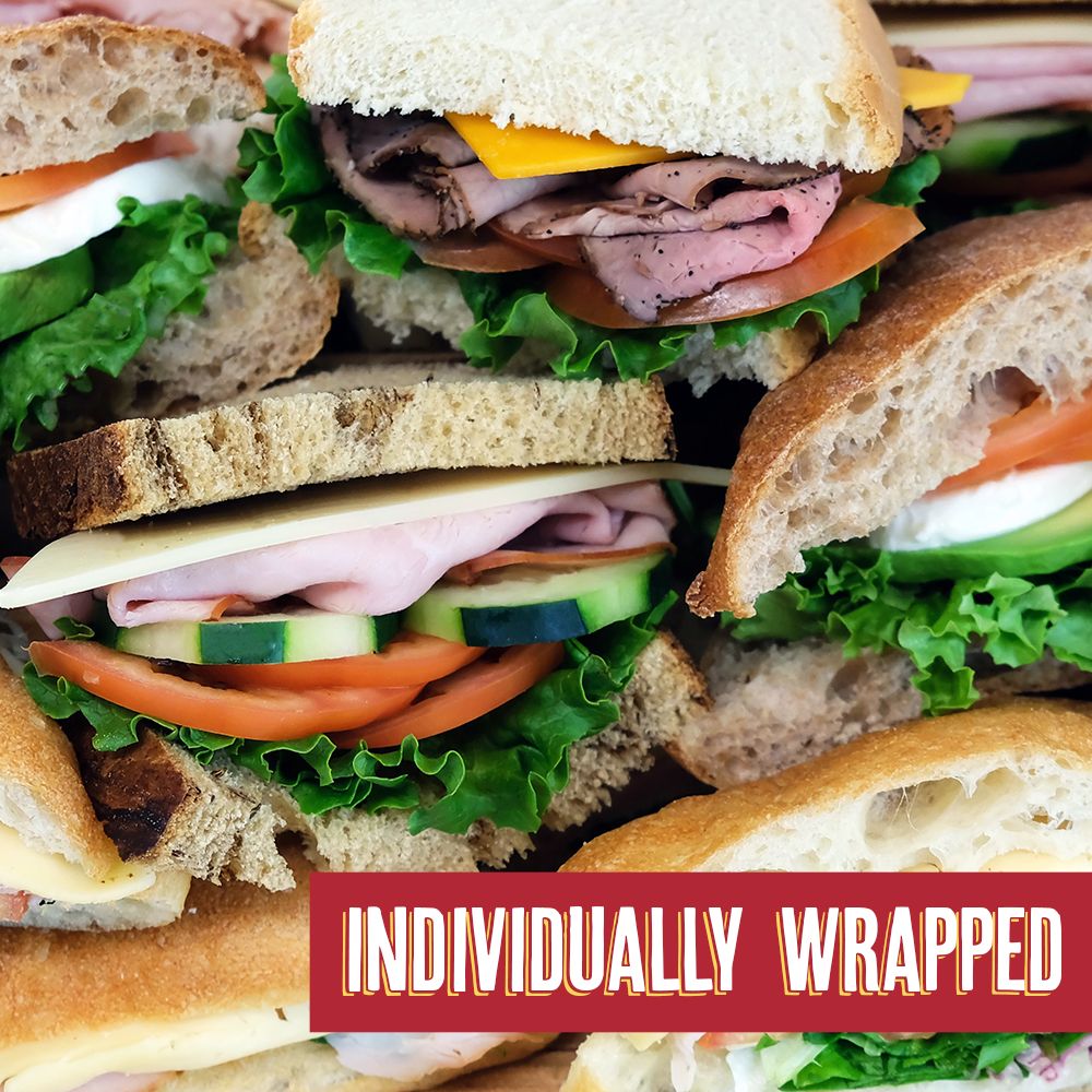 ingallinas's tweet photo. All Sandwich Trays &amp; Goodie Trays come individually wrapped! #sandwiches #cookies #brownies #ingallinas #fresh #food #delicious https://t.co/y2Nuadzg7V