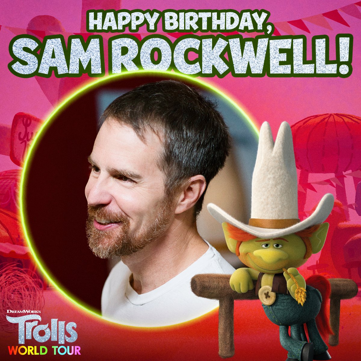 Howdy, y\al! Join us in wishing Sam Rockwell (Hickory) a very happy birthday today! 