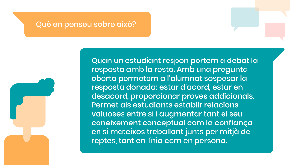 Make_and_Learn's tweet photo. A #MakeAndLearn volem que les noves generacions desenvolupin l’esperit crític i siguin capaces de dialogar i treballar en equip.

Avui us portem alguns recursos per introduir el debat a les aules! 🙋‍ 🗣.

Compartiu aquest post amb qui el pugui necessitar! https://t.co/sUZKrsSVj7