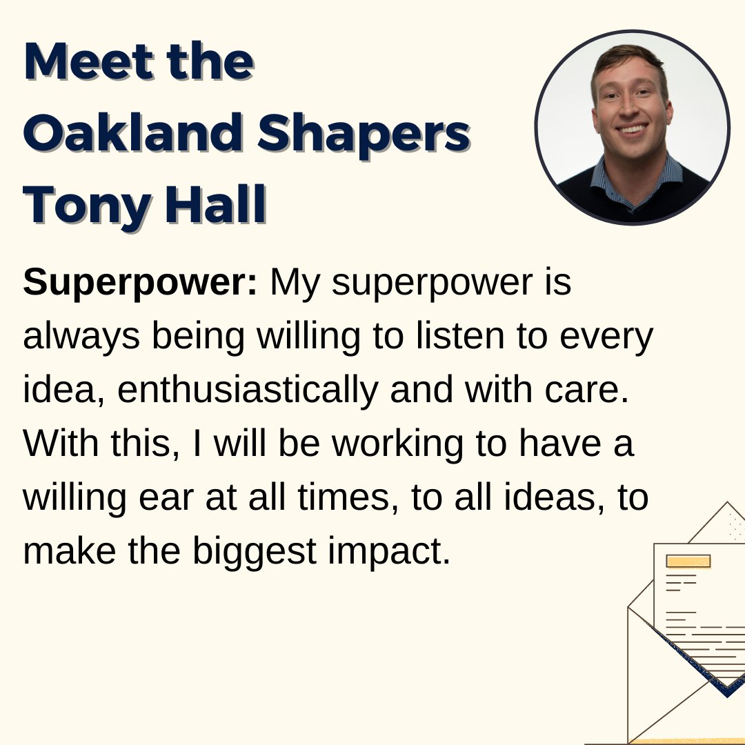 OaklandShapers's tweet photo. Looking to build a sustainable world? Meet Oakland Shaper Tony Hall building business value through sustainability &amp; join us this week to meet our Shapers to discover what superpowers we are using to shape the world! #GlobalShapers #OaklandShapers #ShapingOakland #ShapingUs https://t.co/pHnQ53dCqS