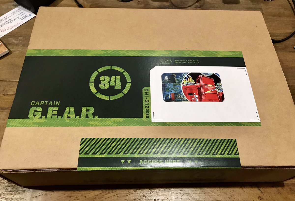 _CIAD_'s tweet photo. Mail call! My G.E.A.R. Kit from @CodeNameIowa has arrived for this Saturday’s #assemblyrequired!
💥
Stay tuned to https://t.co/8PA7RmFjm7 this Saturday for coverage from the event!
#codenameiowa #thefinestcc #ronwagner #gijoe #cobra #surveillanceport
http://surveillanceport.con https://t.co/ZqYngf0WYv
