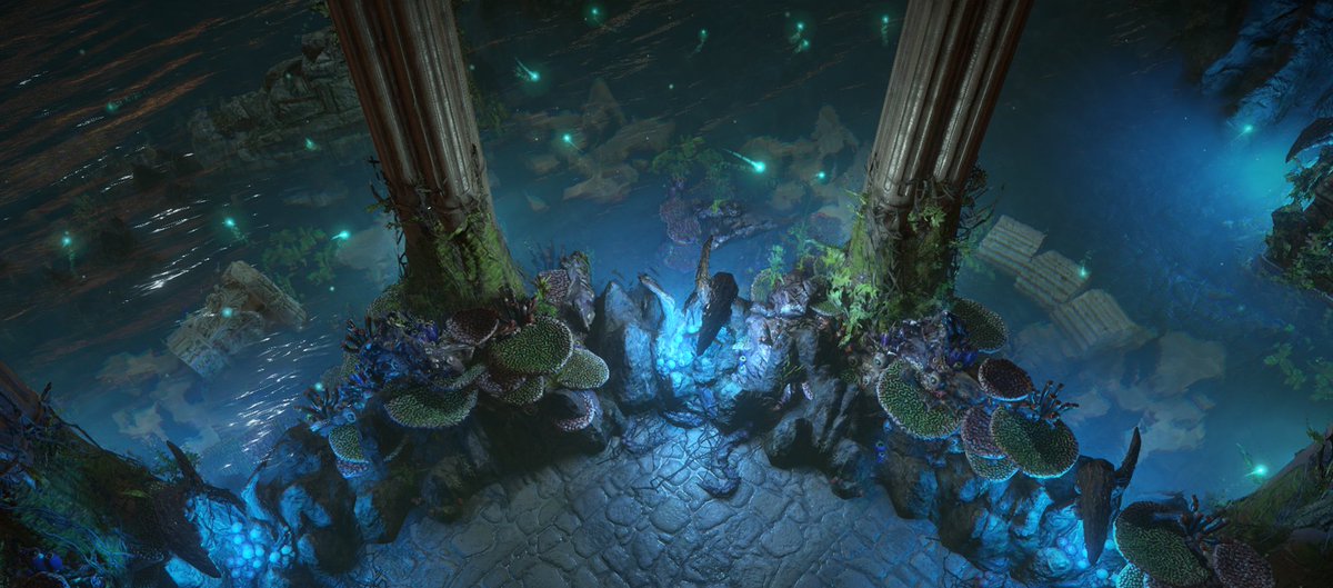 DerroK_PoE's tweet photo. I'm still building a Hideout for the competition while exploring the Vashj'ir location. https://t.co/z2KOjP2OCj