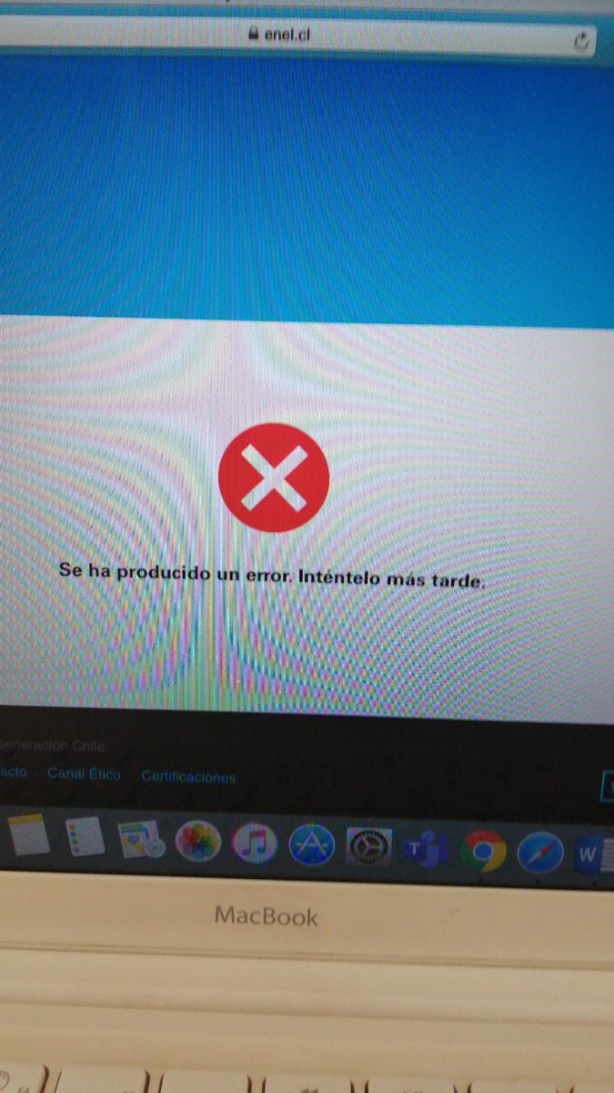 CynthiaPaz1's tweet photo. No se pueden ingresar los reclamos en @EnelChile por cobros excesivos de 11 lucas que pago siempre ahora me cobran 81. https://t.co/Jj0ORkSo0o